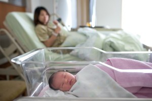 baby in crib